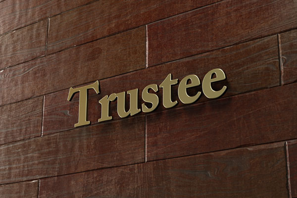 Trustee plaque